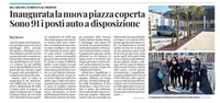 Inaugurata la nuova piazza coperta via Boccaccio a Gorizia. Sono 91 i posti auto a disposizione, ma non solo parcheggio