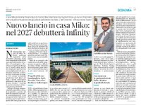 Nuovo lancio in casa MIKO nel 2027 debutterà Infinity